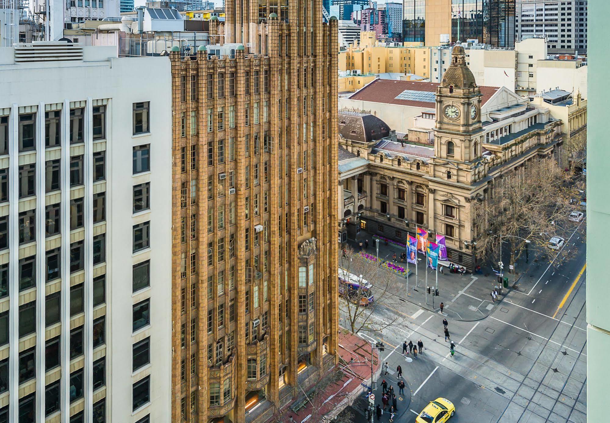 Breakfree On Collins Aparthotel Melbourne Exterior foto